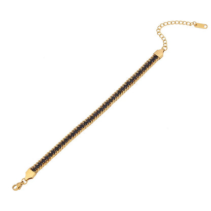 Women Fashion Stainless Steel Electroplating Bracelets