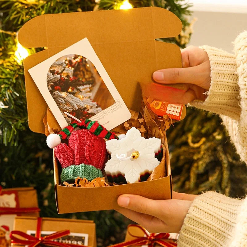 Christmas Cute Christmas Tree Snowflake Soybean Mixed Wax