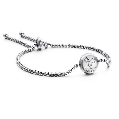 Constellation Titanium Steel 18K Gold Plated Bracelets In Bulk