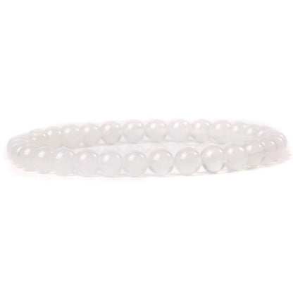 Fashion Round Natural Stone Beaded Bracelets 1 Piece