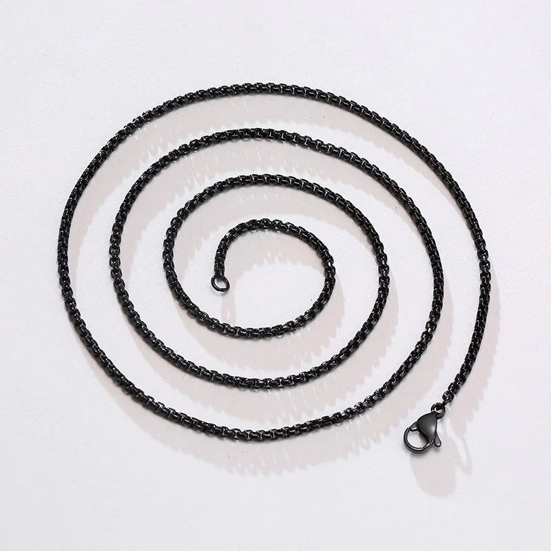Modern Style Geometric 201 Stainless Steel Plating Stainless Steel Necklaces