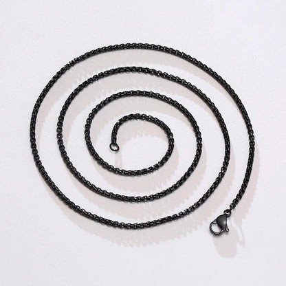 Modern Style Geometric 201 Stainless Steel Plating Stainless Steel Necklaces