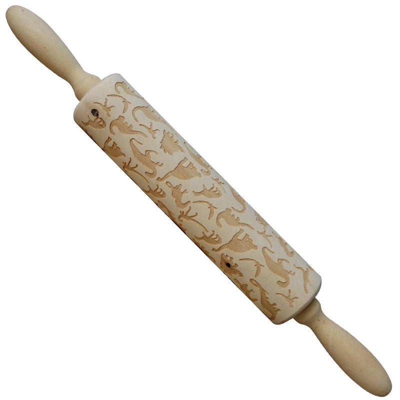 Christmas Cartoon Style Ethnic Style Elk Theaceae/Muhe Rolling Pin 1 Piece