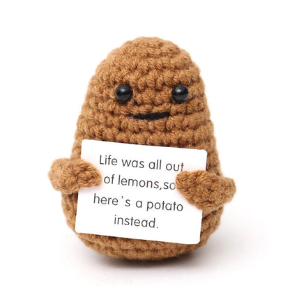 Cartoon Style Cute Animal Fruit Yarn Artificial Decorations