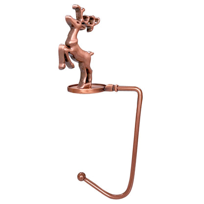 Christmas Fireplace Hook Metal Bag Hook Snowflake Christmas Stocking Hook In Stock