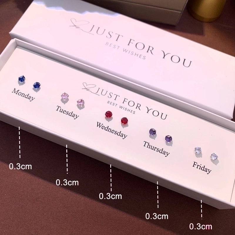 1 Set Cute Animal Sunflower Fruit Inlay Copper Artificial Pearls Zircon 14K Gold Plated Cartilage Earrings