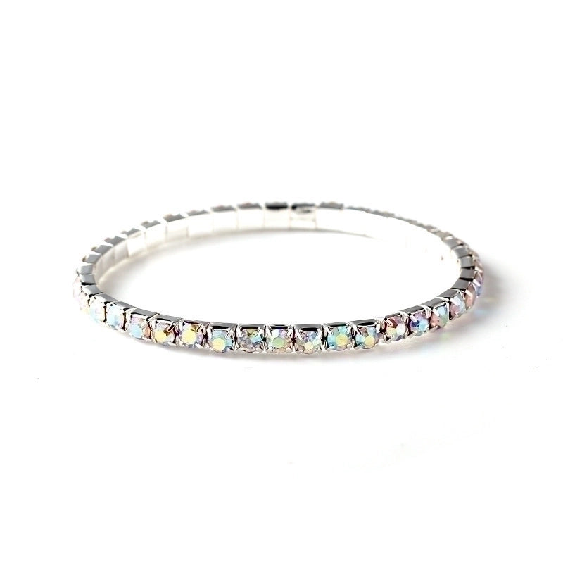 Minimalist Geometric Crystal Rhinestone Gem Bracelets