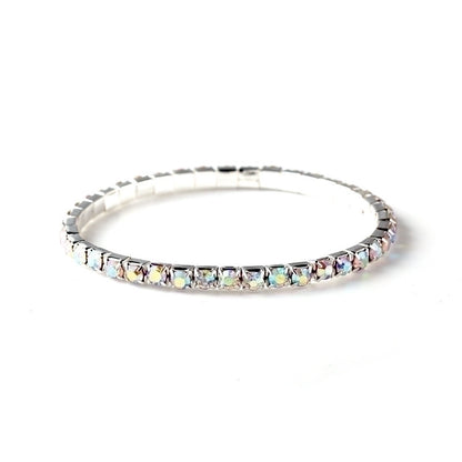 Minimalist Geometric Crystal Rhinestone Gem Bracelets