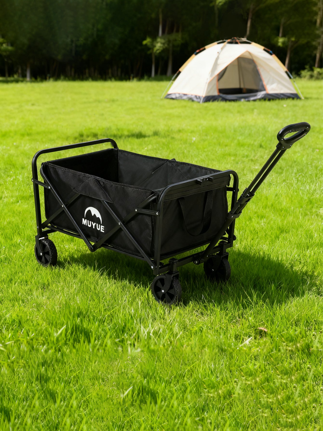 MUYUE Wagon Foldable Trolley Camping Cart