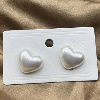 2 Pieces Minimalist Commute Geometric Inlay Copper Zircon Drop Earrings