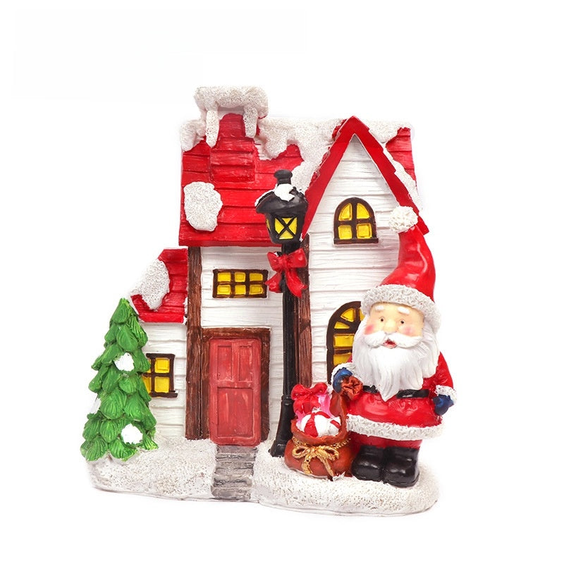 2022 New Christmas Resin Pendant Christmas Tree Decorations Small Charm Resin Elk Christmas Ornaments