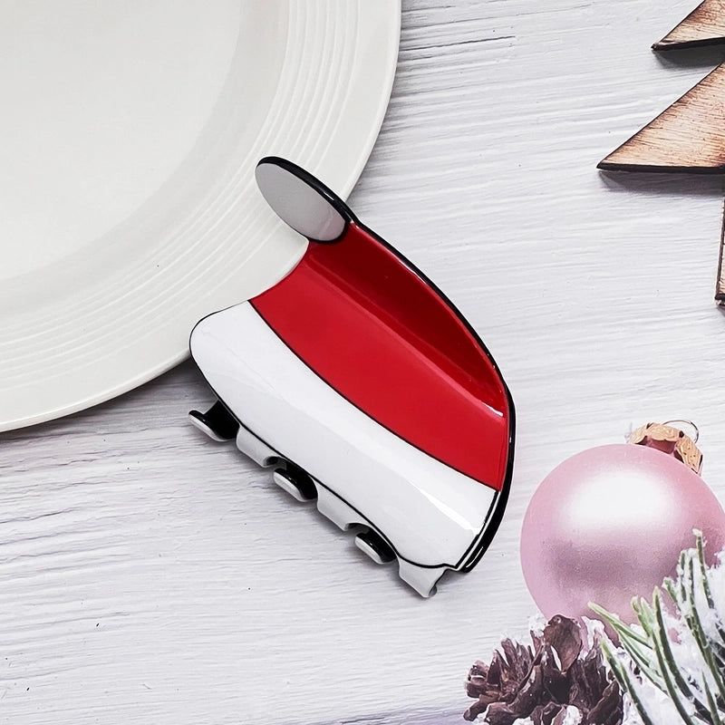 Christmas Cute Women's Christmas Hat Santa Claus Arylic Hair Claws