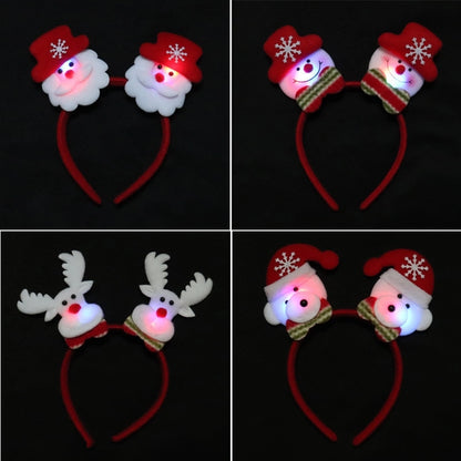 Christmas Cartoon Style Cute Snowman Elk Party Festival Headband
