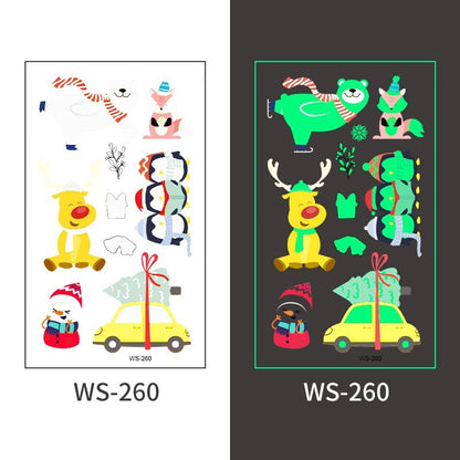 Christmas Santa Claus Transfer Stickers Tattoos & Body Art 1 Piece