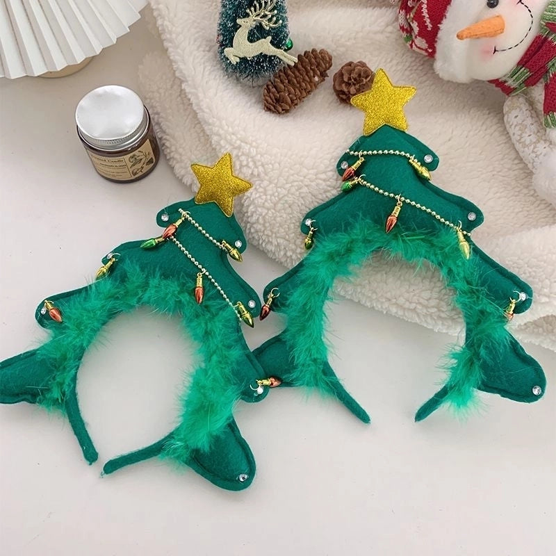 Christmas Cute Christmas Women's Christmas Tree Hair Band