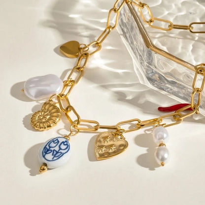 Minimalist Classic Style Geometric 304 Stainless Steel Necklace