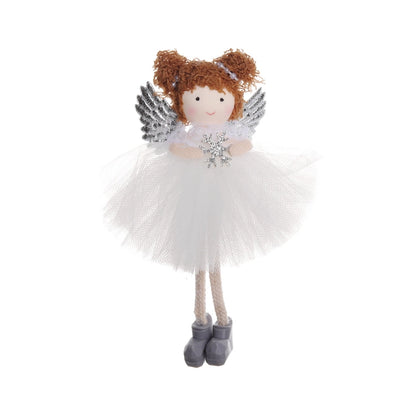 Christmas Cute Angel Cloth Holiday Indoor Hanging Ornaments Decorations Hanging Ornaments