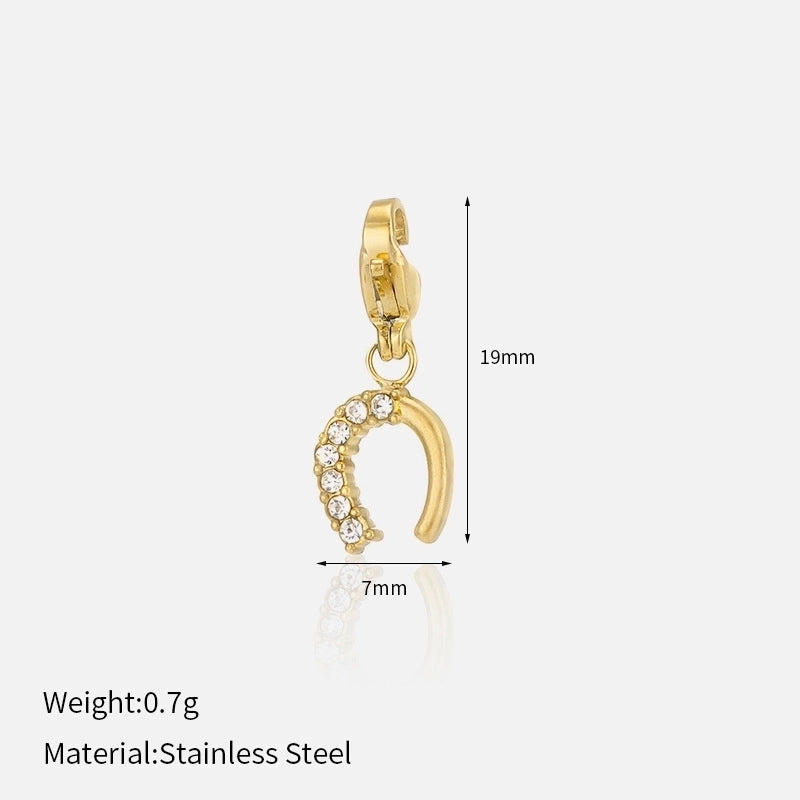 Casual Minimalist Heart Shape Flower 304 Stainless Steel Artificial Rhinestones Zircon 18K Gold Plated Polishing Inlay Bracelets Necklace