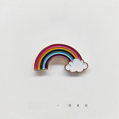 Casual Cute Streetwear Pin Cartoon Character Alloy Enamel Unisex Brooches