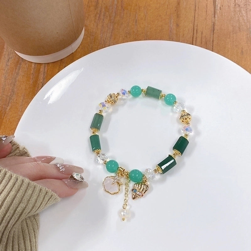 1 Piece Sweet Star Crystal Plating Women's Bracelets