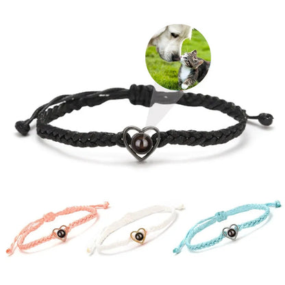 100 Languages I Love You Projection Love Bracelet Bracelet Color Photo Text Name Christmas Gift