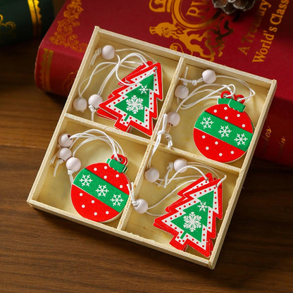 Christmas Tree Wooden Pendant Nhmv155560