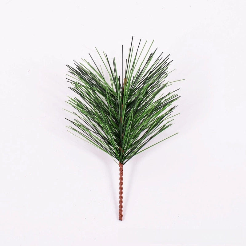 Christmas Simulation Pine Needle Strip Pine Leaf Mini Christmas Tree Accessories Gift Box Decoration Simulation Flower Christmas Decoration Ornaments