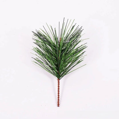 Christmas Simulation Pine Needle Strip Pine Leaf Mini Christmas Tree Accessories Gift Box Decoration Simulation Flower Christmas Decoration Ornaments