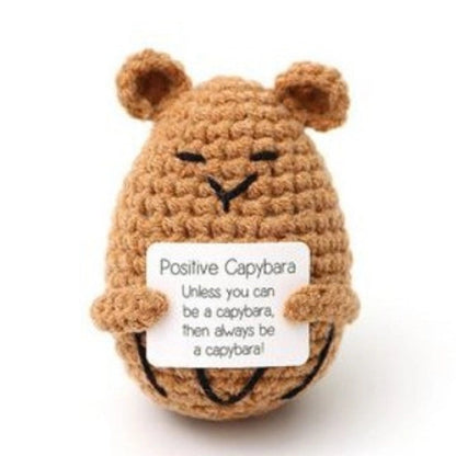 Cartoon Style Cute Animal Fruit Yarn Artificial Decorations