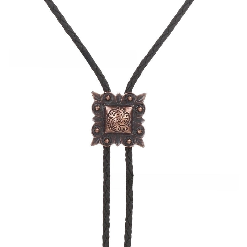 Punk Classic Style Star Cattle Skull Alloy Leather Rope Halloween Unisex Bolo Ties