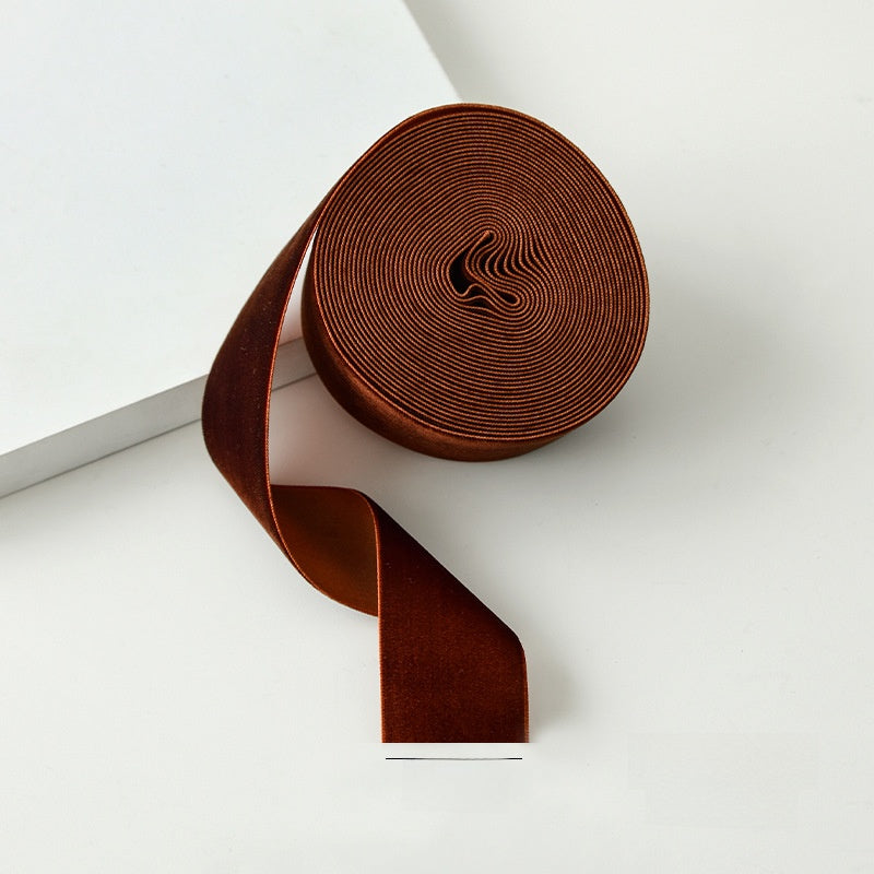 Christmas Velvet Ribbon Gift Wrapping Christmas Diy Bow Tie Christmas Tree Decoration