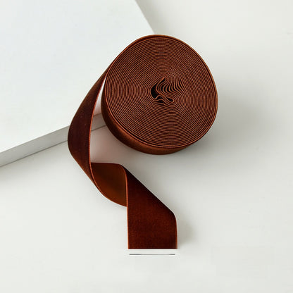 Christmas Velvet Ribbon Gift Wrapping Christmas Diy Bow Tie Christmas Tree Decoration