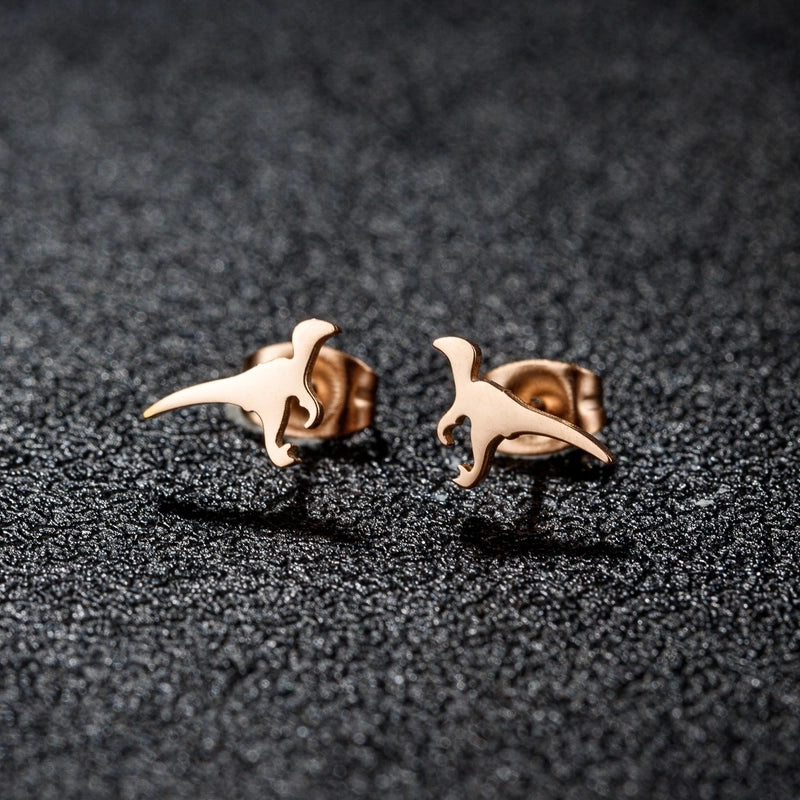 1 Pair Christmas Sweet Minimalist Snowflake Irregular Polishing Plating 304 Stainless Steel 18K Gold Plated Ear Studs