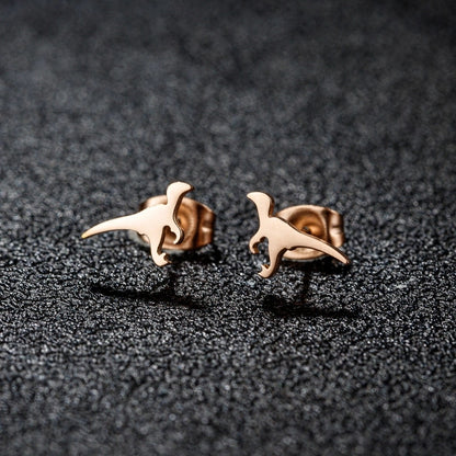 1 Pair Christmas Sweet Minimalist Snowflake Irregular Polishing Plating 304 Stainless Steel 18K Gold Plated Ear Studs