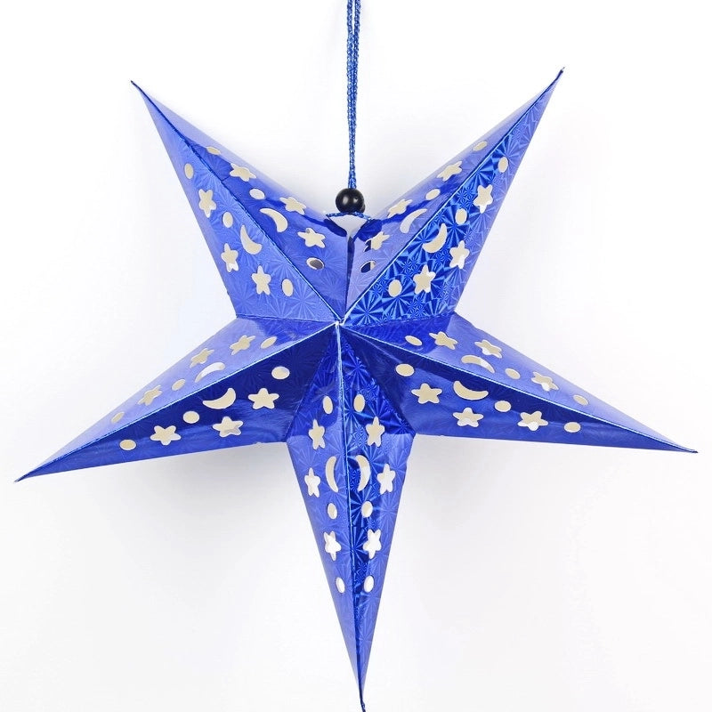 Christmas Christmas Star Party Decorative Props Decorations Hanging Ornaments