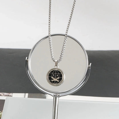 Hip-hop Animal Cartoon Character Alloy Titanium Steel Pendant Necklace In Bulk