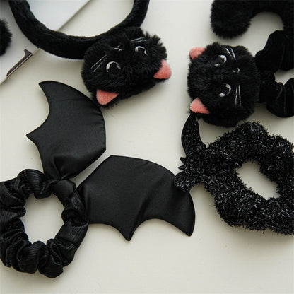 Halloween Hip-Hop Funny Women's Bat Hair Band Hair Tie