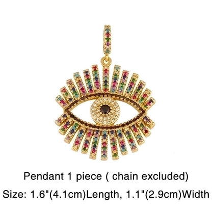 Copper Plating Geometric Necklace