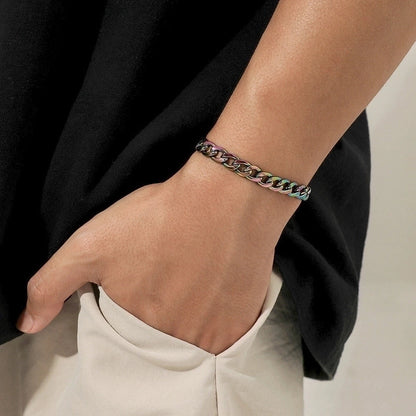 Minimalist Printing Stainless Steel Bracelets In Bulk