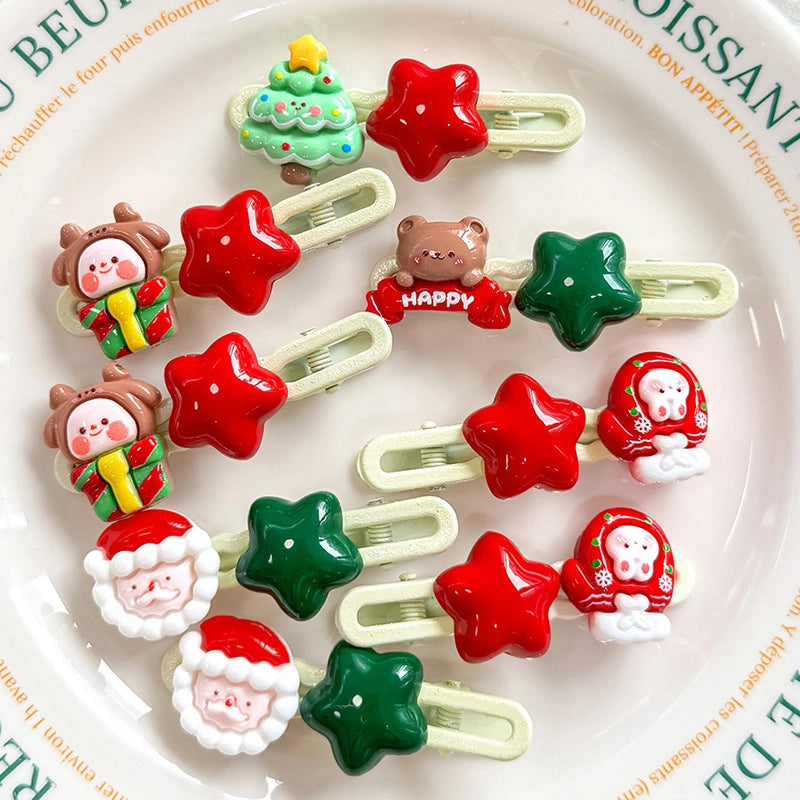 Christmas Cute Cartoon Plastic Party Party Packs