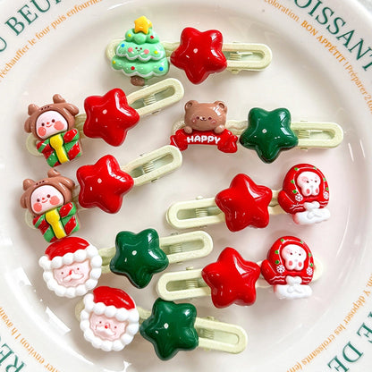 Christmas Cute Cartoon Plastic Party Party Packs