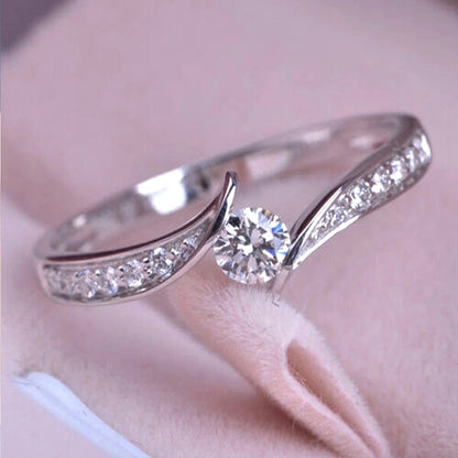 Copper Plating Geometric Artificial Diamond Rings