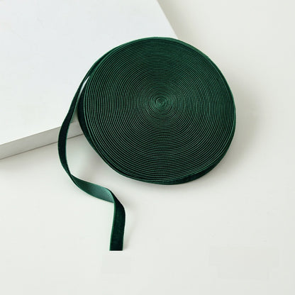 Christmas Velvet Ribbon Gift Wrapping Christmas Diy Bow Tie Christmas Tree Decoration