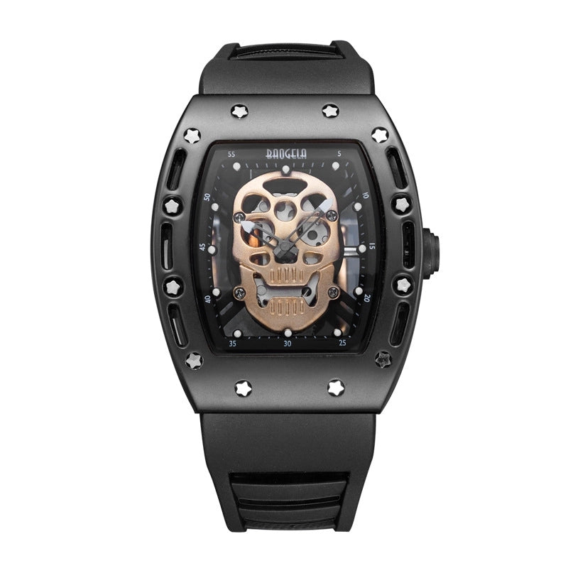 Fashion Skull Buckle Quartz Men's Watches