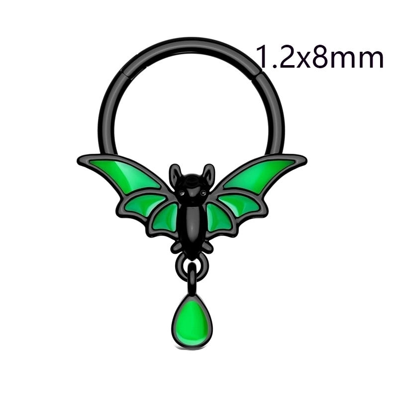 1 Piece Belly Rings Minimalist Heart Shape Copper Inlay Rhinestones Nipple Rings & Studs Belly Rings