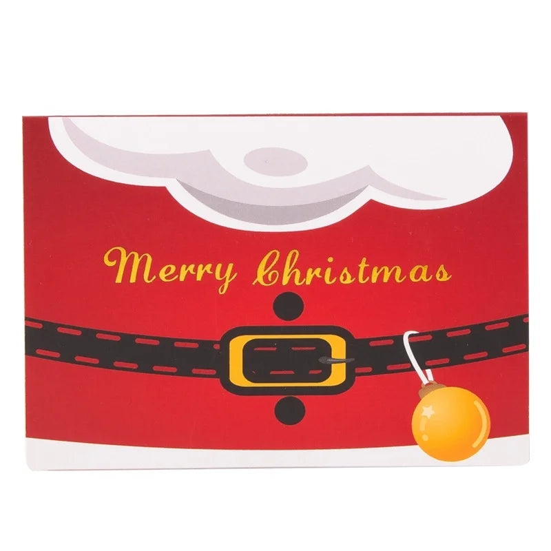 Christmas Artistic Snowman Christmas Card