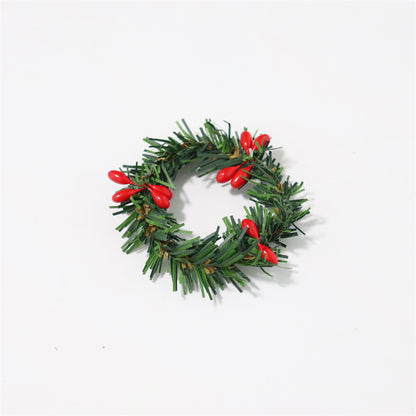 2 Pieces Can Be Matched With Christmas Decoration Pine Needle Napkin Rings For Hotel And Home Use Napkin Holders