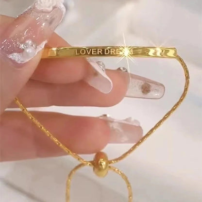 Glam Vacation Solid Color 304 Stainless Steel Snake Chain Bracelets In Bulk