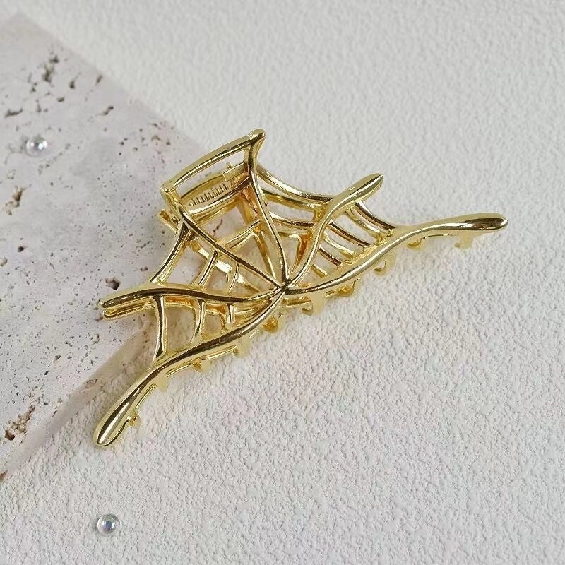 Halloween Streetwear Women's Spider Web Metal Hair Claws