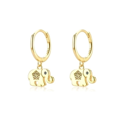 1 Pair Streetwear Devil\'s Eye Heart Shape Butterfly Plating Inlay Copper Zircon Drop Earrings